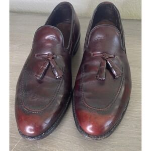 Allen Edmonds Slip On Loafers‎ Saratoga Mens Size 10C Merlot